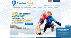 Desktop Screenshot of central-surf.com